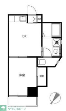 クロッシング桜台の物件間取画像